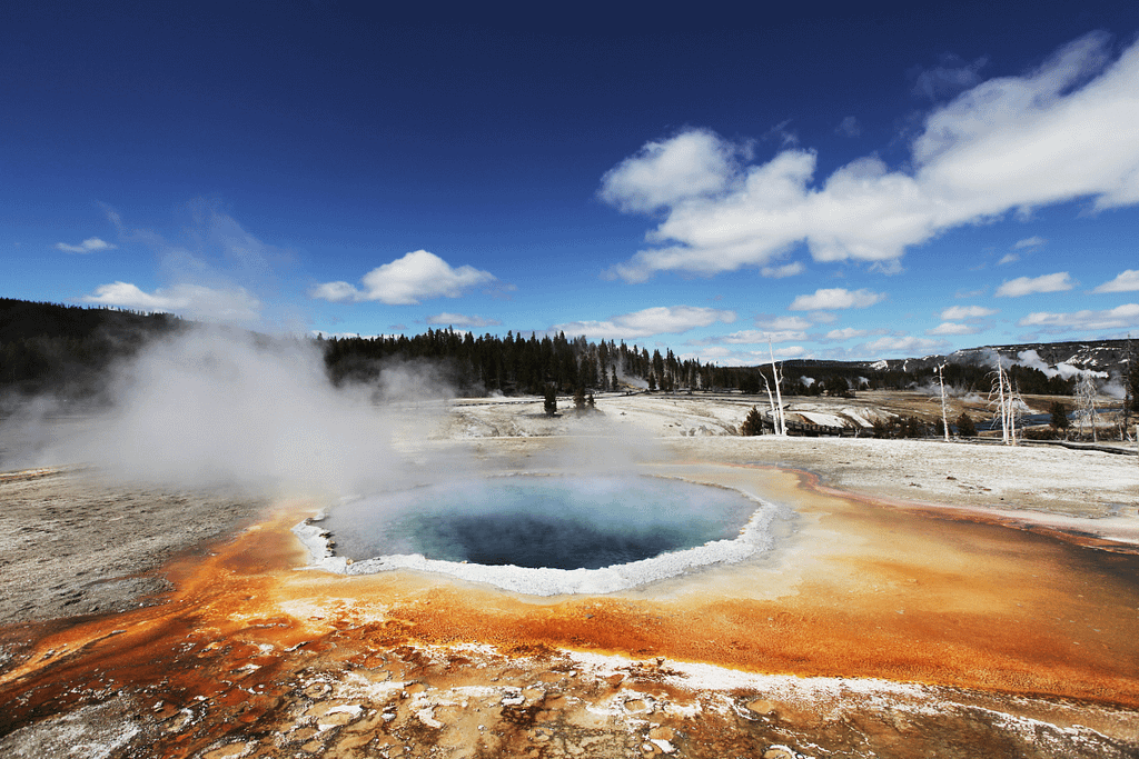 Yosemite National Park Best Hot Springs -Travertine, Mammoth