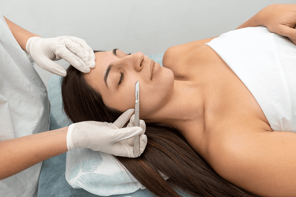 dermaplaning vs chemical peel